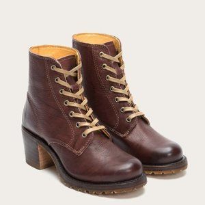 FRYE Sabrina 6G Lace-Up Boot
